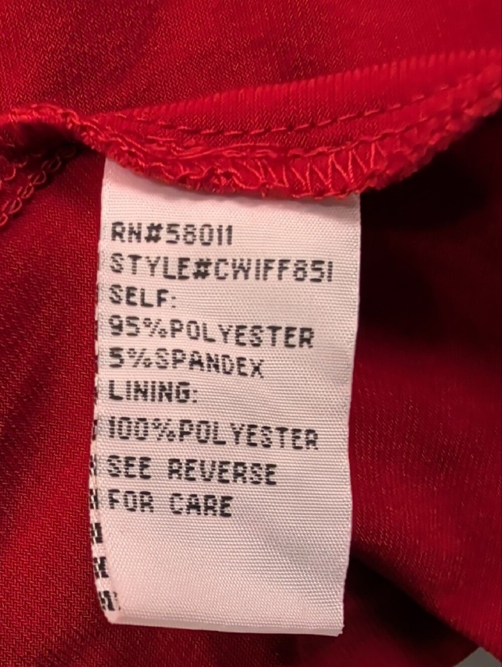 Signature by Sangria Red Sleeveless Ruffle Front Midi Dress Size 8 Petite - Picture 11 of 12
